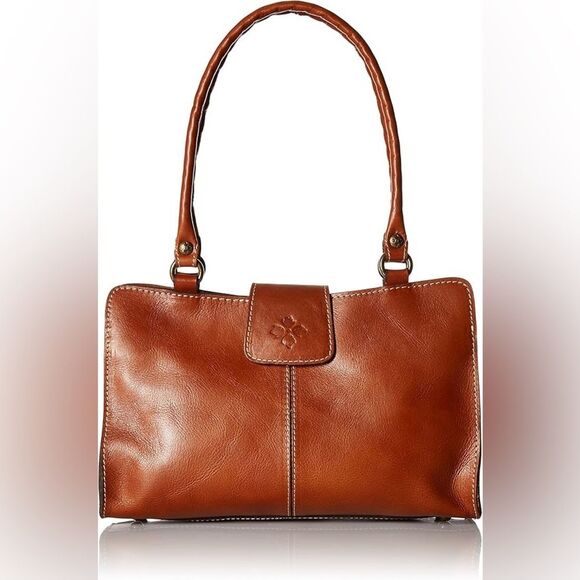 Patricia Nash Tan Rienzo Top Handle Satchel - Picture 1 of 16